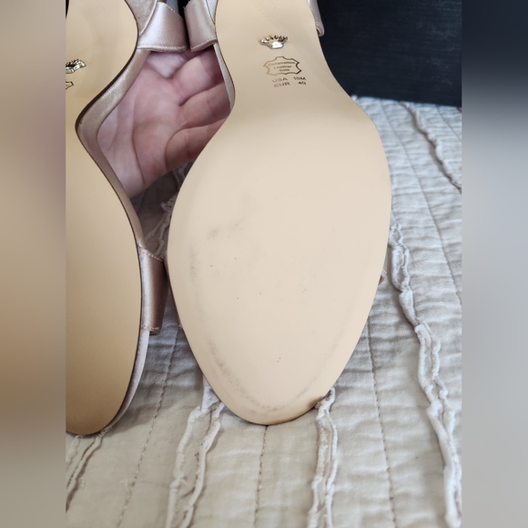 Nina Women's Venetia Evening High Heels, Size 10, Champagne - Picture 6 of 10